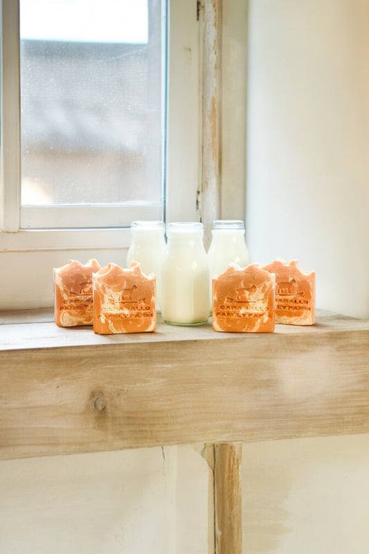 Peaches N' Cream Goat Milk Soap